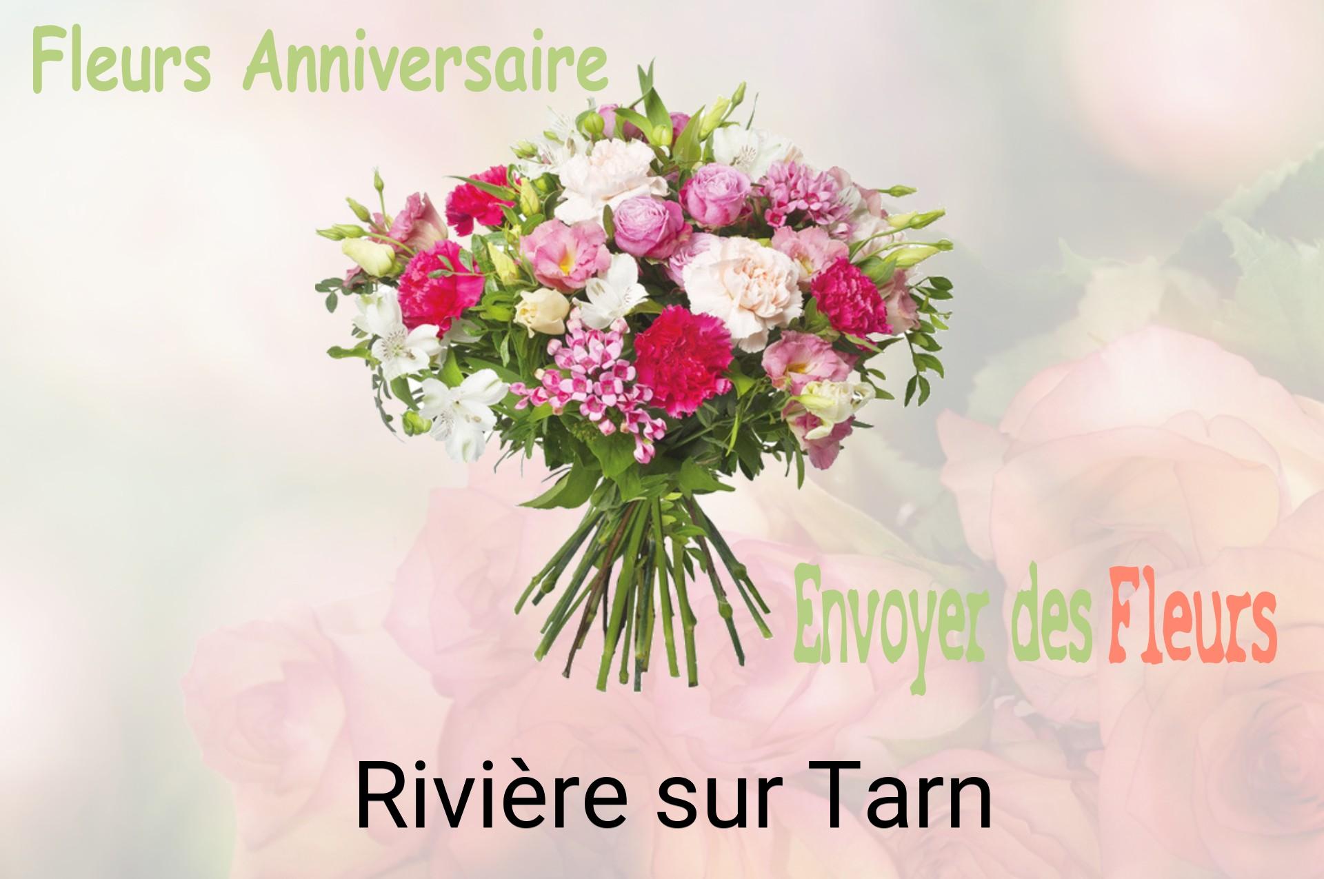 Bouquet de fleurs d’anniversaire livré à Rivière-sur-Tarn