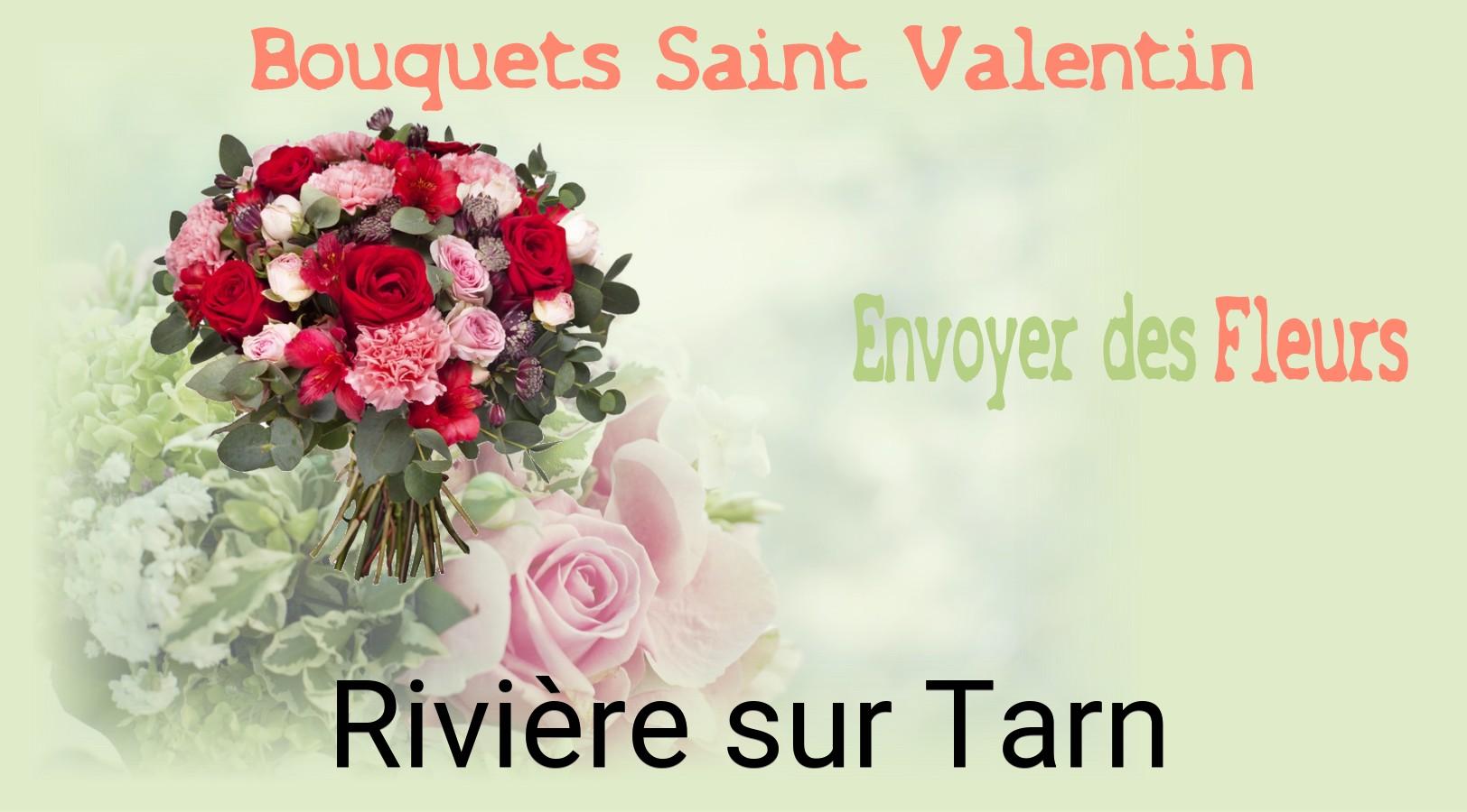 Roses de Saint-Valentin livrées à Rivière-sur-Tarn
